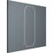 Ekena Millwork 28-in. W x 72-in. H Ashford Smooth Panel Moulding Kit Single Panel PMLKASH28X72A - alternate 7